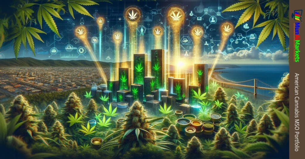 This image is Envato AI generated image depicting the rise of Cannabis Investment Opportunities in the United Sates